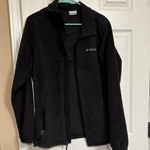Columbia Black Full-Zip Fleece Jacket